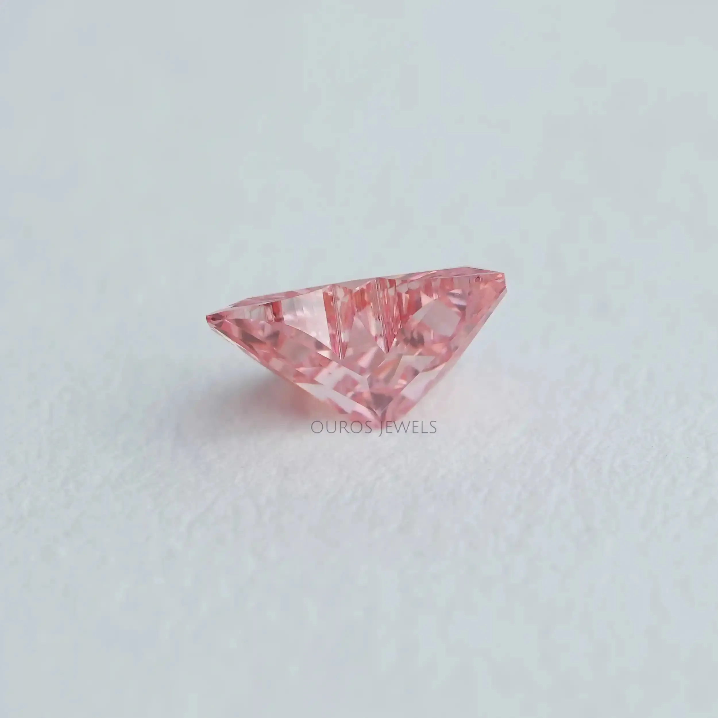 0.50 Carat Pink Butterfly Lab Grown Diamond