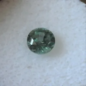 1.07 CTS. BEAUTIFUL BLUE/GREEN ROUND CUT MONTANA SAPPHIRE