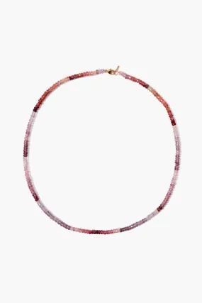 14k Pink Spinel Petra Necklace