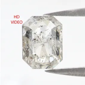 1.57 CT Natural Loose Emerald Shape Diamond White - G Color Emerald Cut Diamond 7.30 MM Natural Loose Emerald Shape Rose Cut Dia