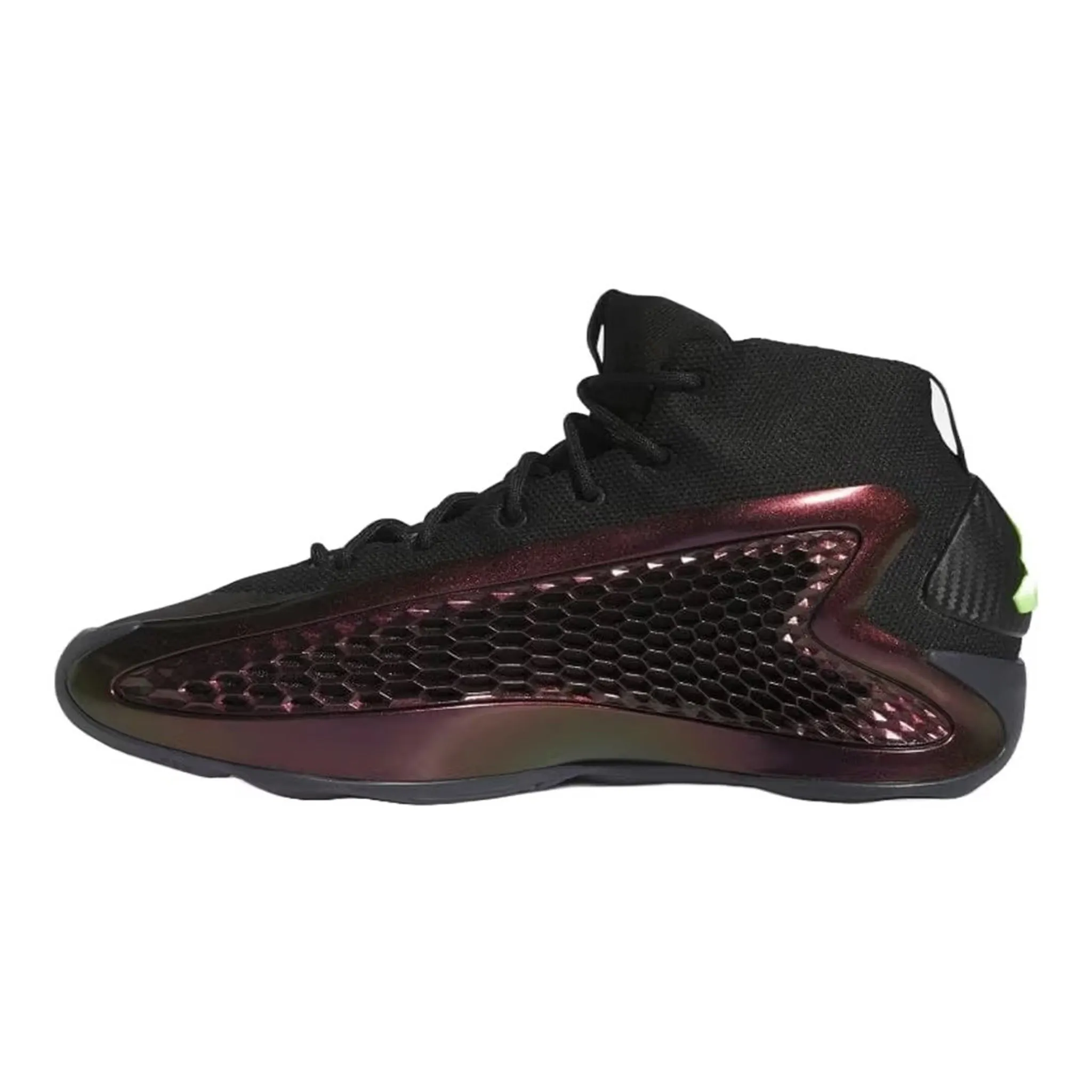 ADIDAS AE 1 ALL-STAR METALLIC BURGUNDY BLACK-LIME GREEN 2024