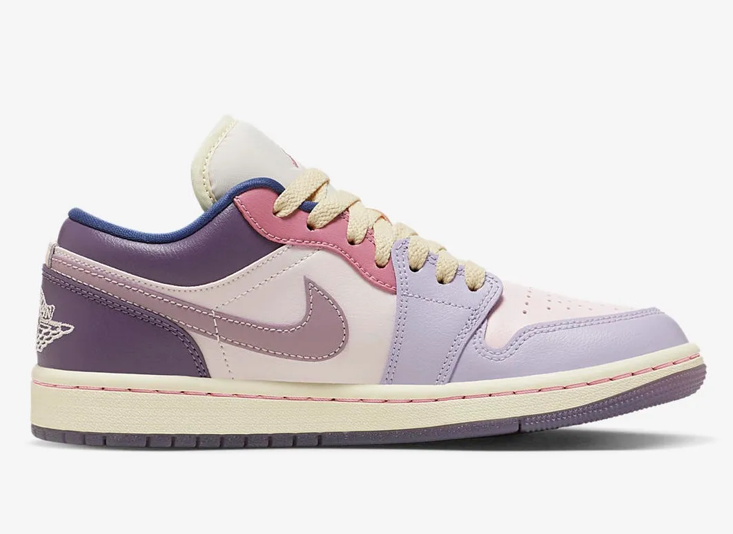 Air Jordan 1 Low Pastel Purple Pink Ratan DZ2768-651