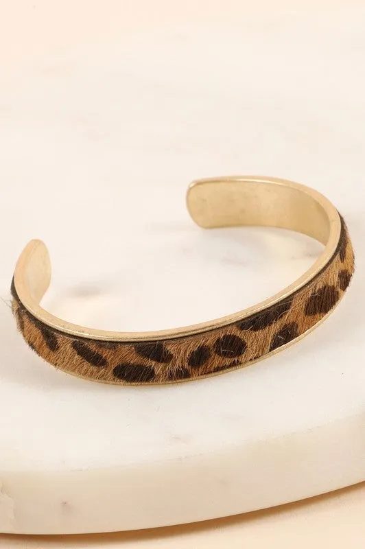 Animal Print Cuff