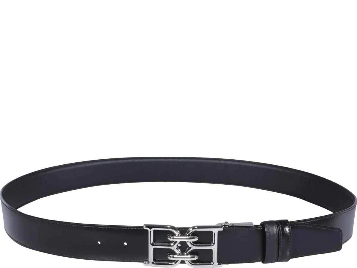 Bally Logo Buckle Belt