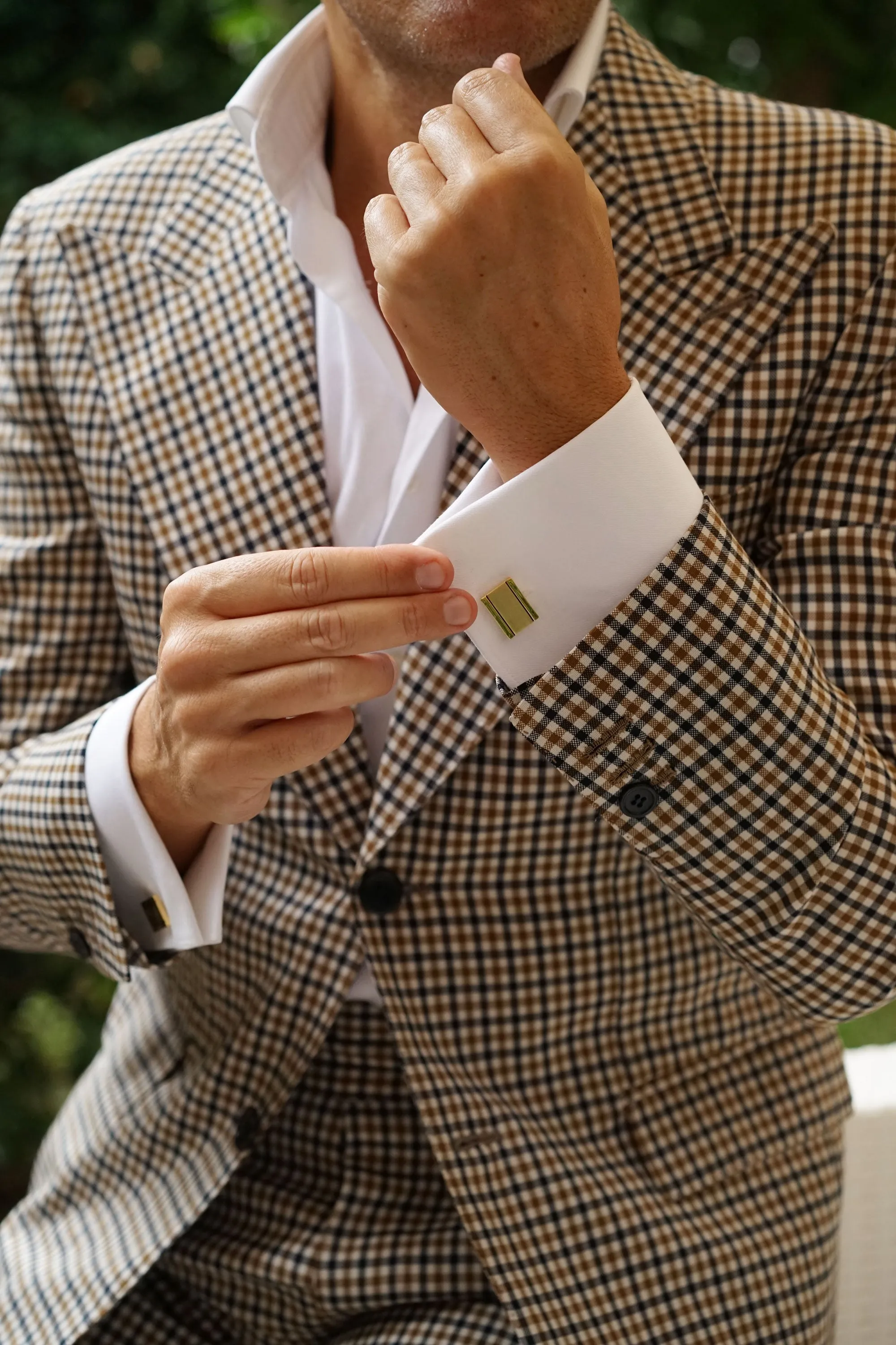 Bateman Gold Cufflinks