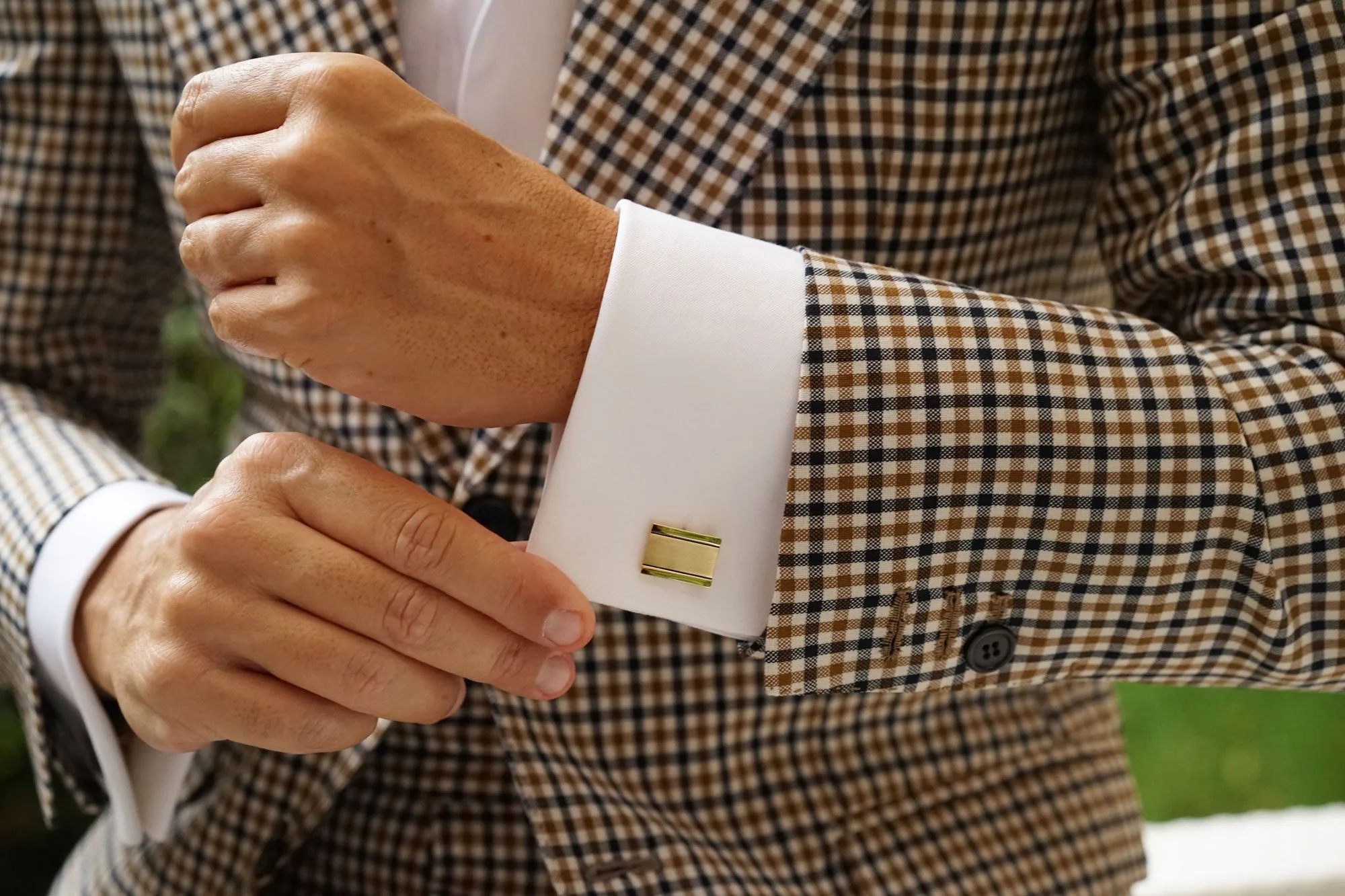 Bateman Gold Cufflinks