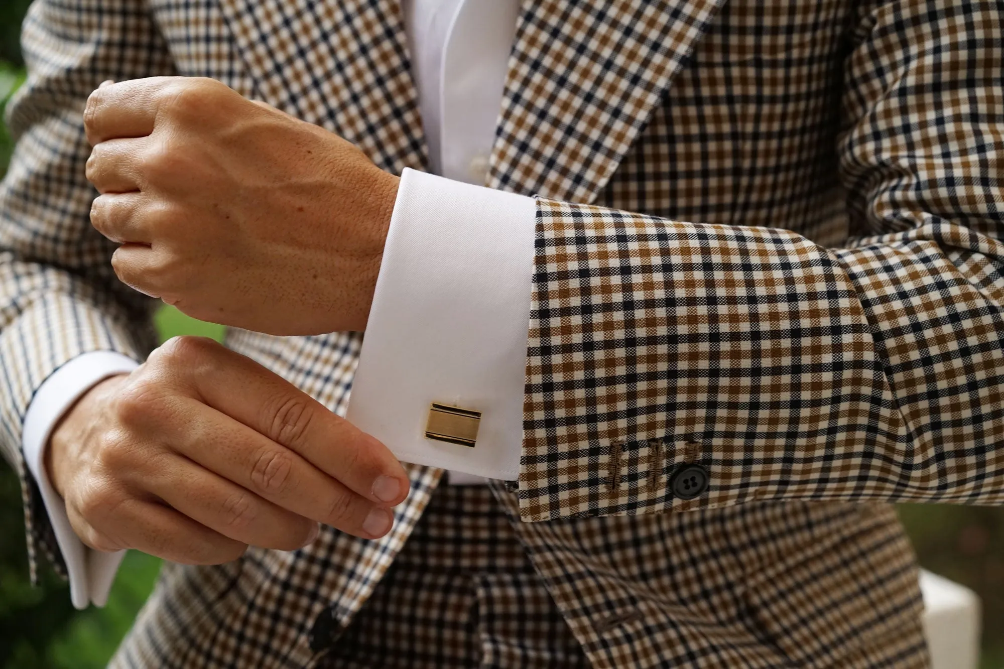 Bateman Gold Cufflinks