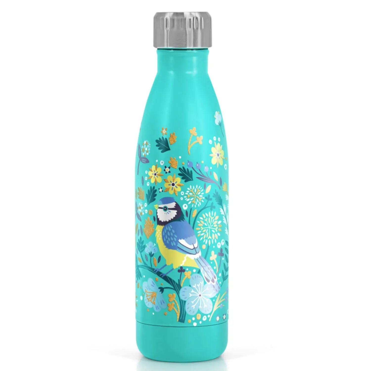 Birdy Metal Blue Tit Water Bottle