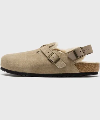 Birkenstock Birkenstock tokio shearling suede leather fur