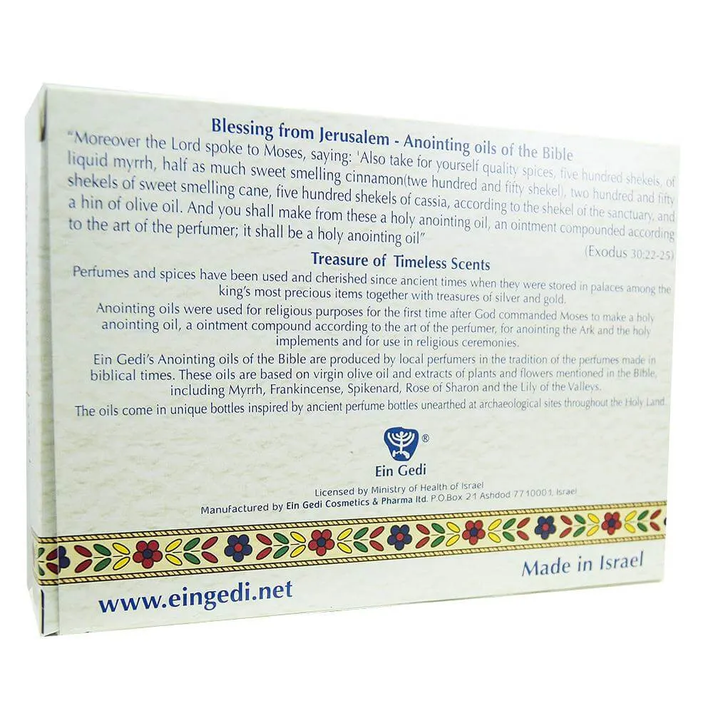 Blessing Set Anointing Oil of The Bible by Scents of the Bible 3 x 0.28 fl.oz