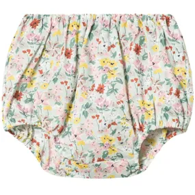 Bonpoint Mint Green Liberty Print Cotton Bloomers: 18 Months