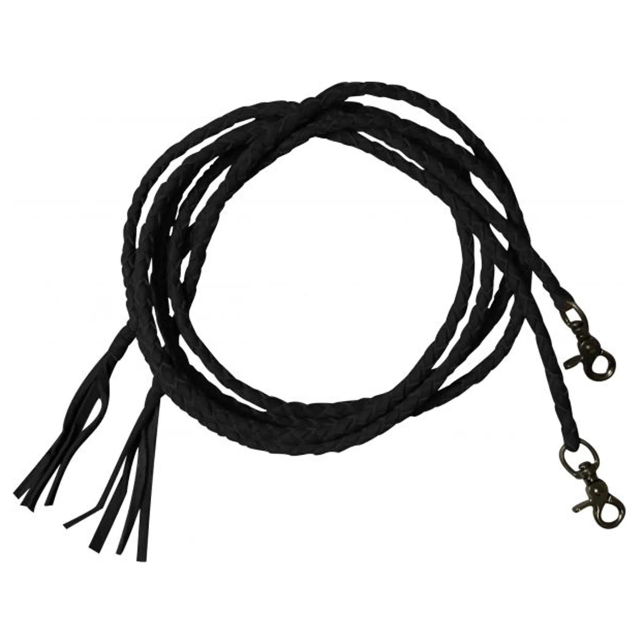 Braided Leather Split Reins