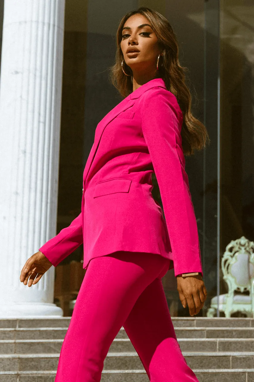 BUY IT RUNAWAY LABEL Amity Blazer Pants Suit (Pink)