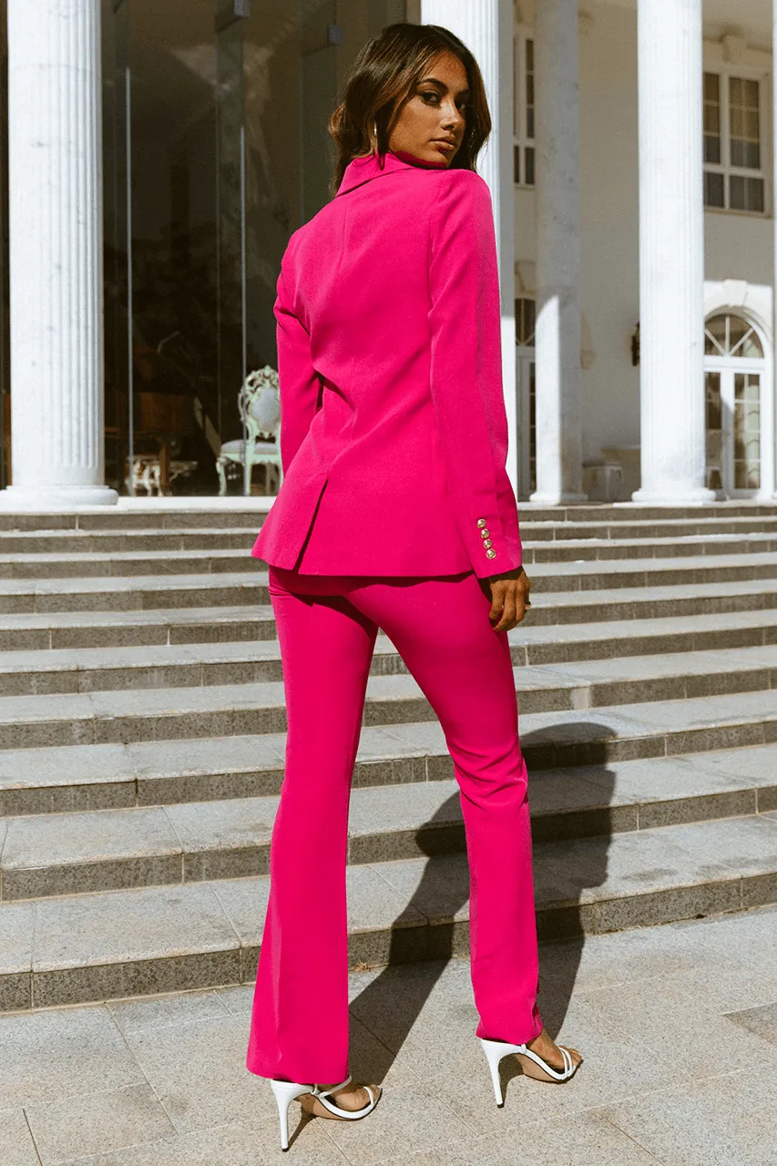 BUY IT RUNAWAY LABEL Amity Blazer Pants Suit (Pink)