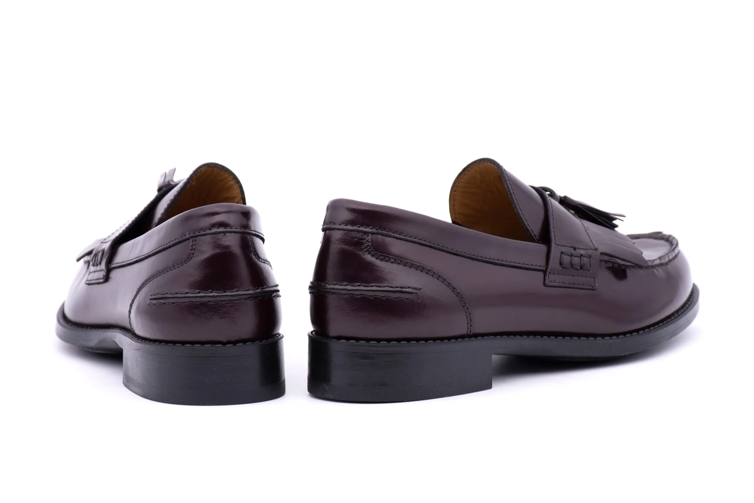 Calf Leather Loafer with Tassels