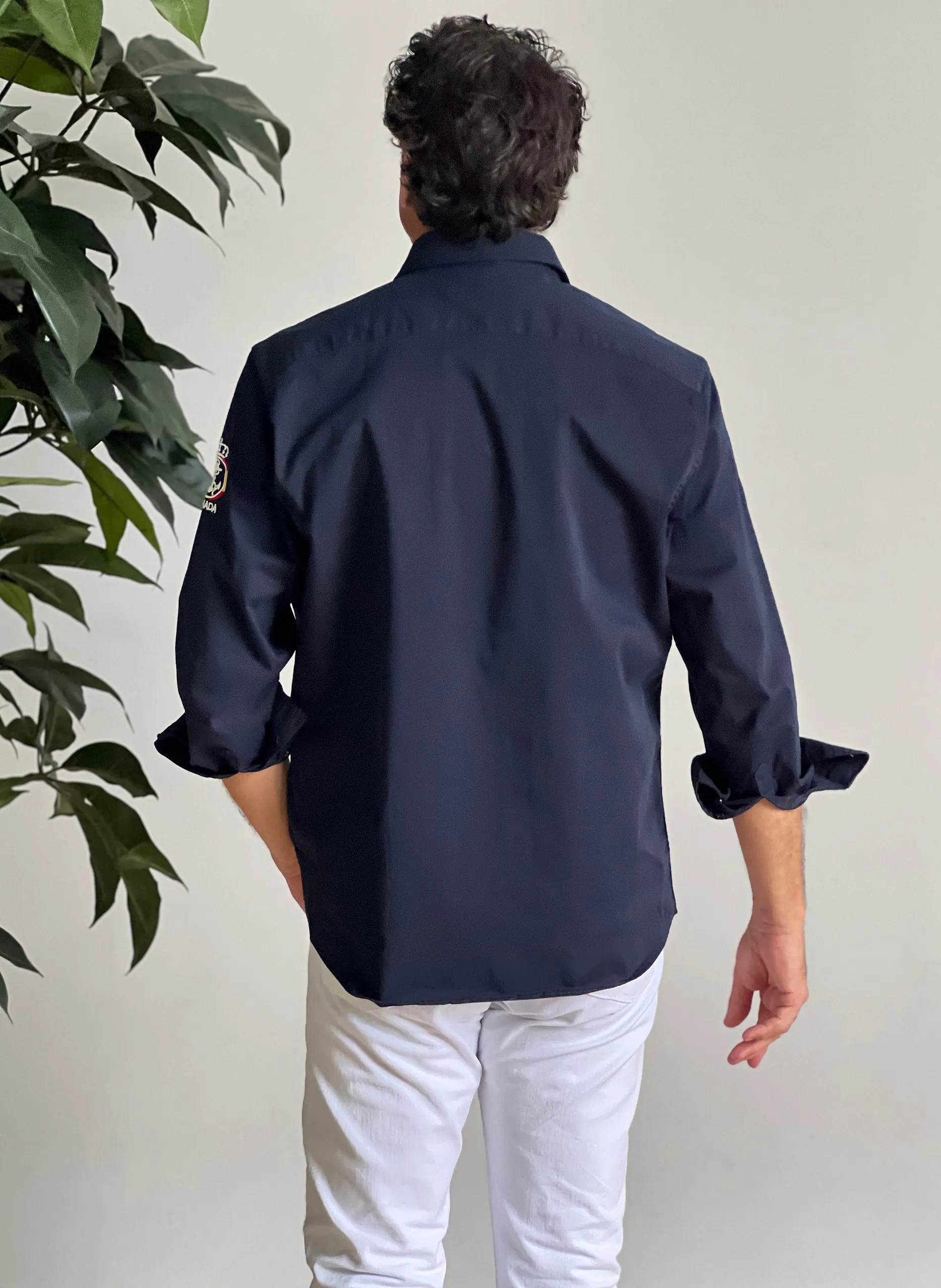 Camisa Azul Armada Espaola Hombre