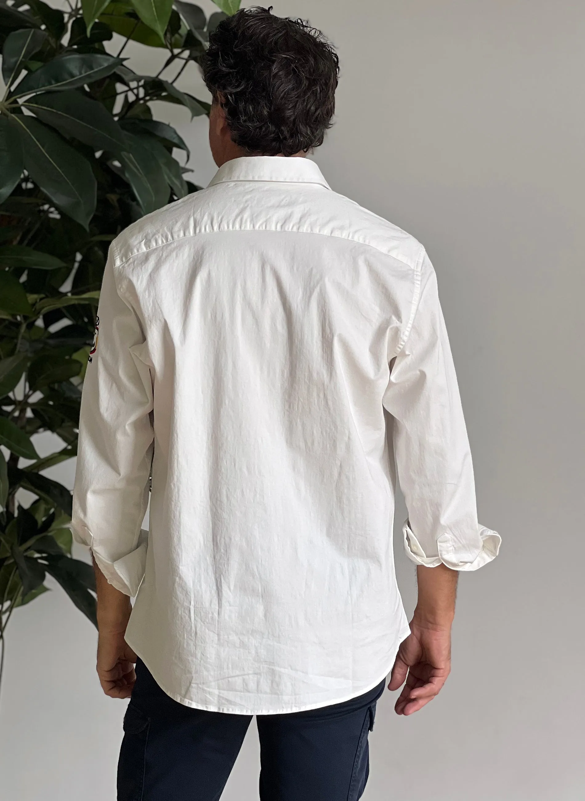 Camisa Blanca Armada Espaola Hombre