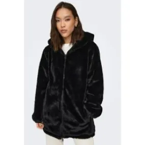 Cappotto collo alto donna Nero