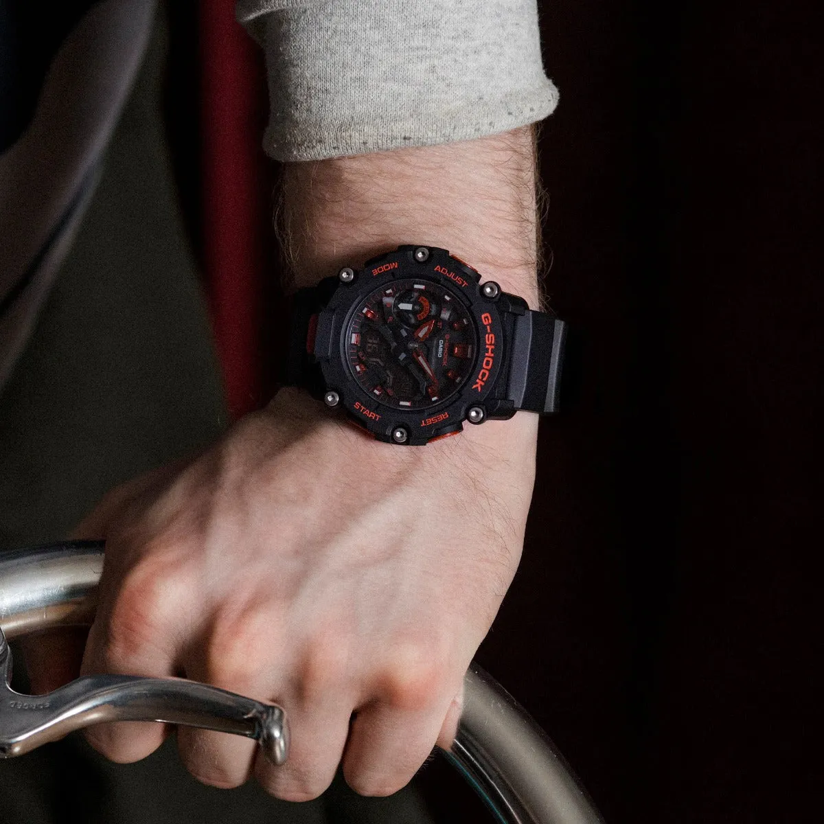 Casio G Shock Black/Red