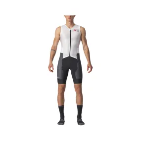 Castelli Free Sanremo 2 Sleeveless Tri Suit White Black