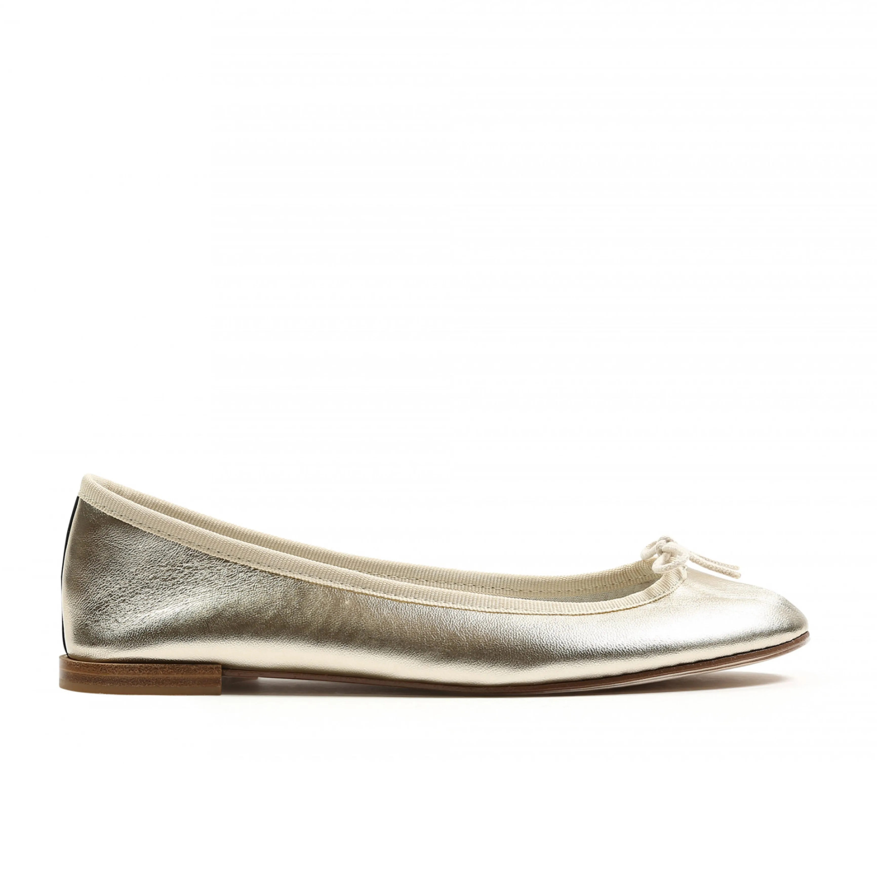 CENDRILLON LEATHER BALLERINA GOLD