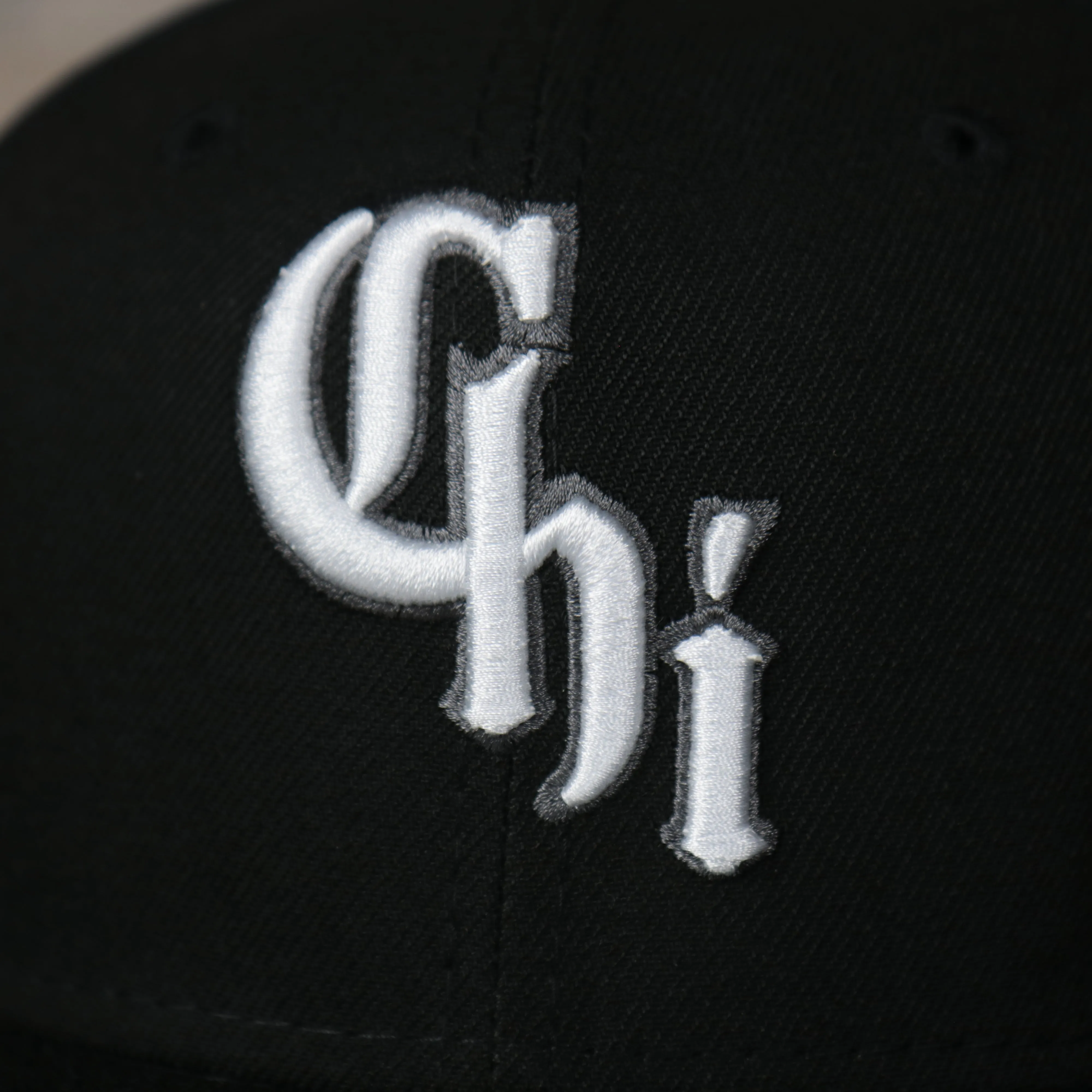 Chicago White Sox MLB City Connect 2021 On-Field 9Fifty Black Bottom Snapback | Black