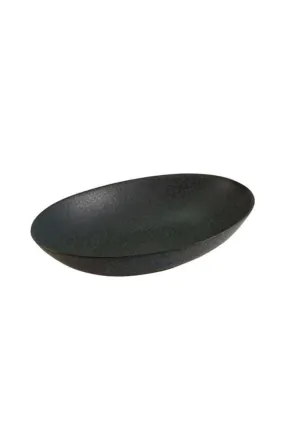 Concept Japan - Long Oval Bowl - Wabisabi - Black