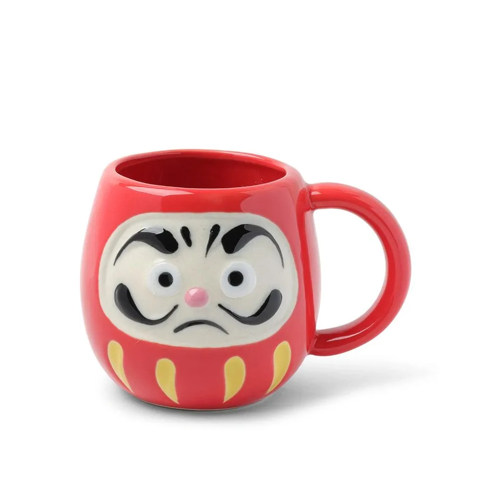 Daruma Mug Red