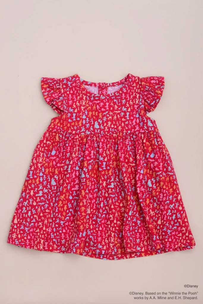 Disney100 Piper Dress - Red Confetti