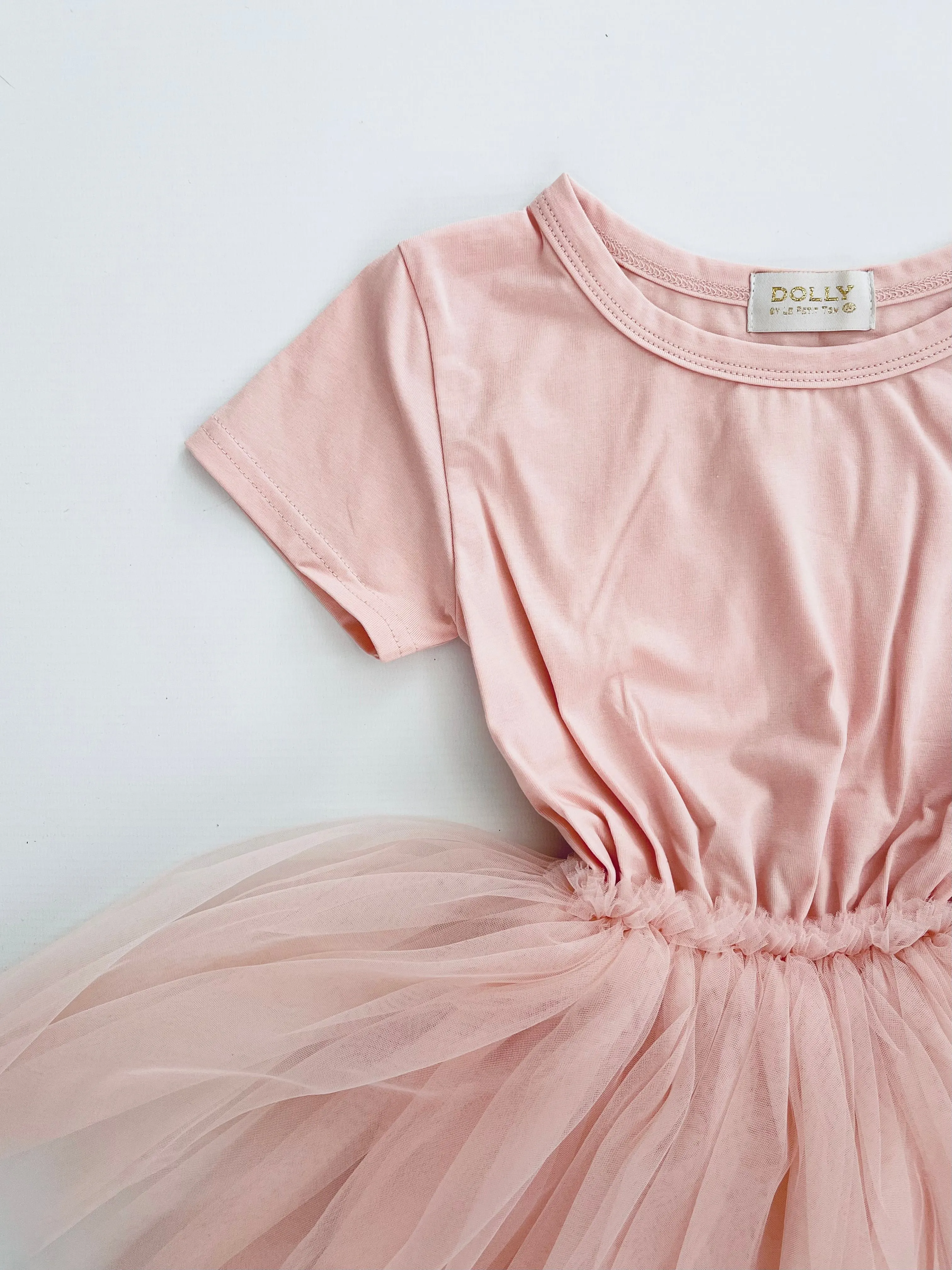 DOLLY TUTULLY T-SHIRT TUTU DRESS ballet pink