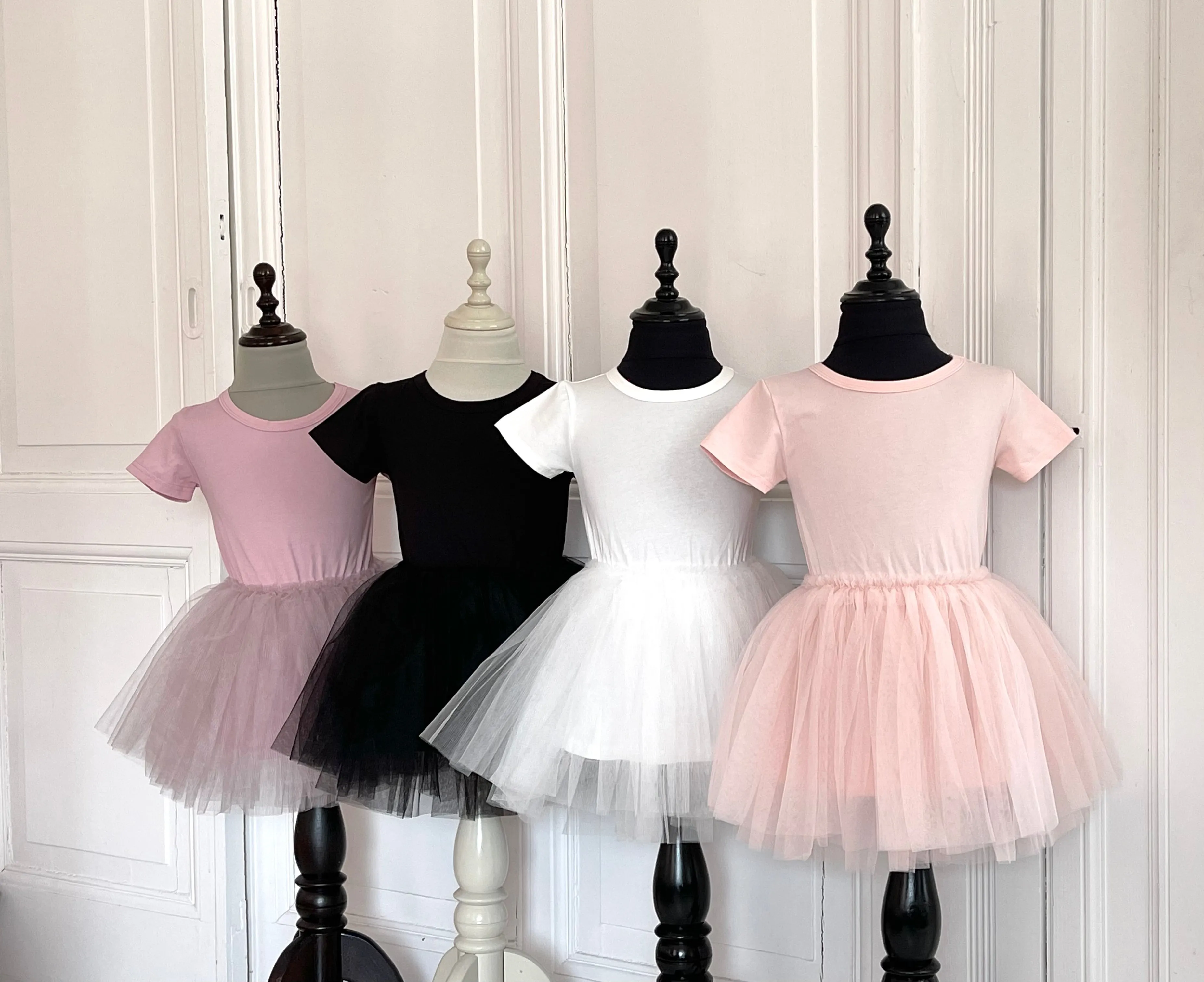 DOLLY TUTULLY T-SHIRT TUTU DRESS ballet pink