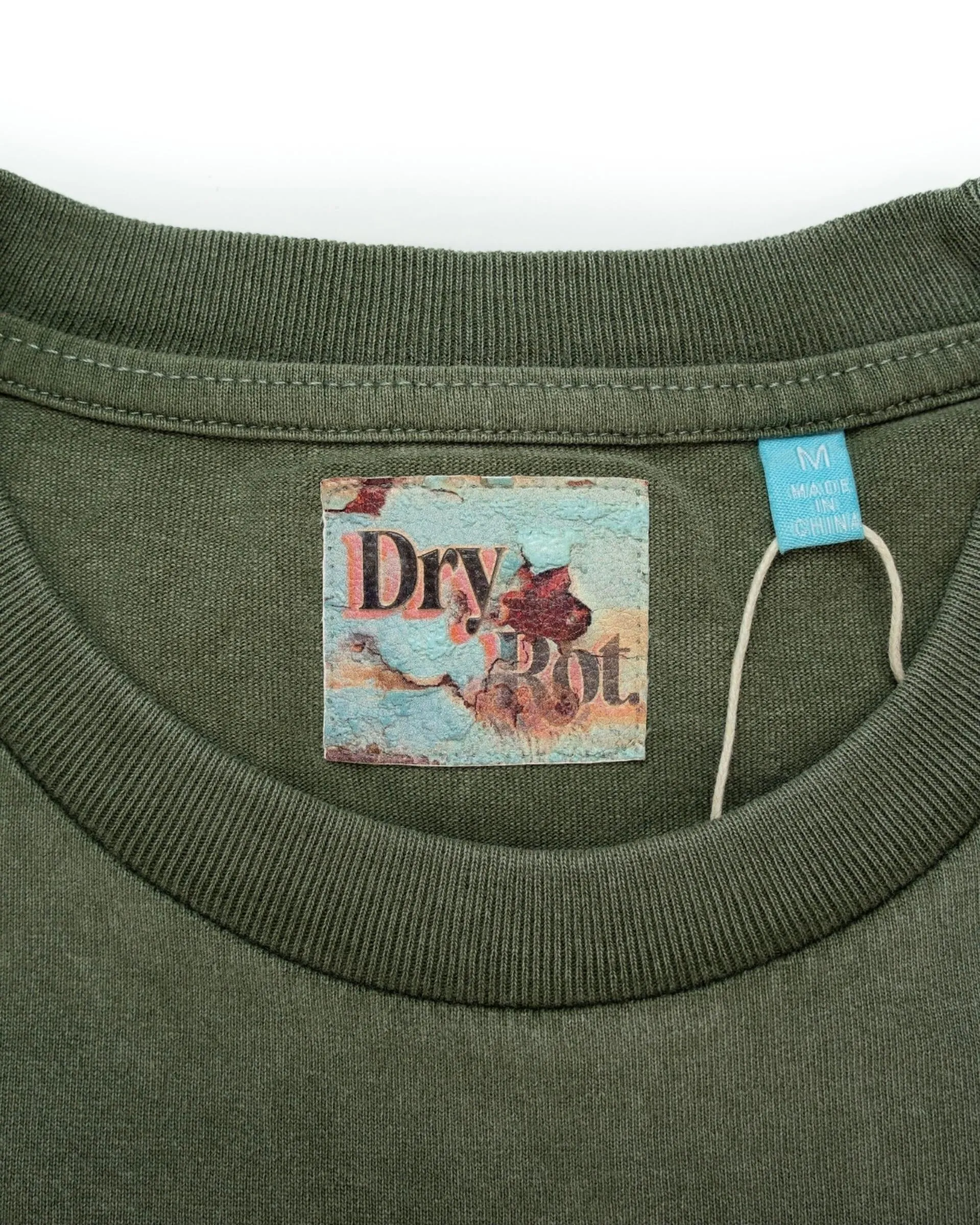 Dry Rot Classic Vintage Wash SS Tee - Lush Green