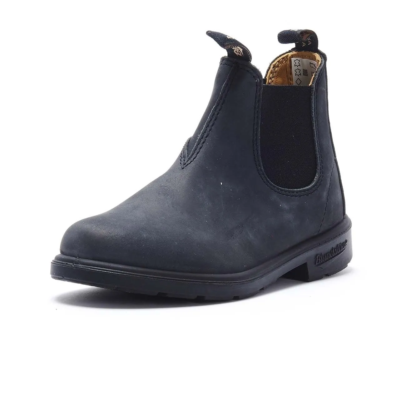 EL SIDE BOOT RUSTIC Bambino Black