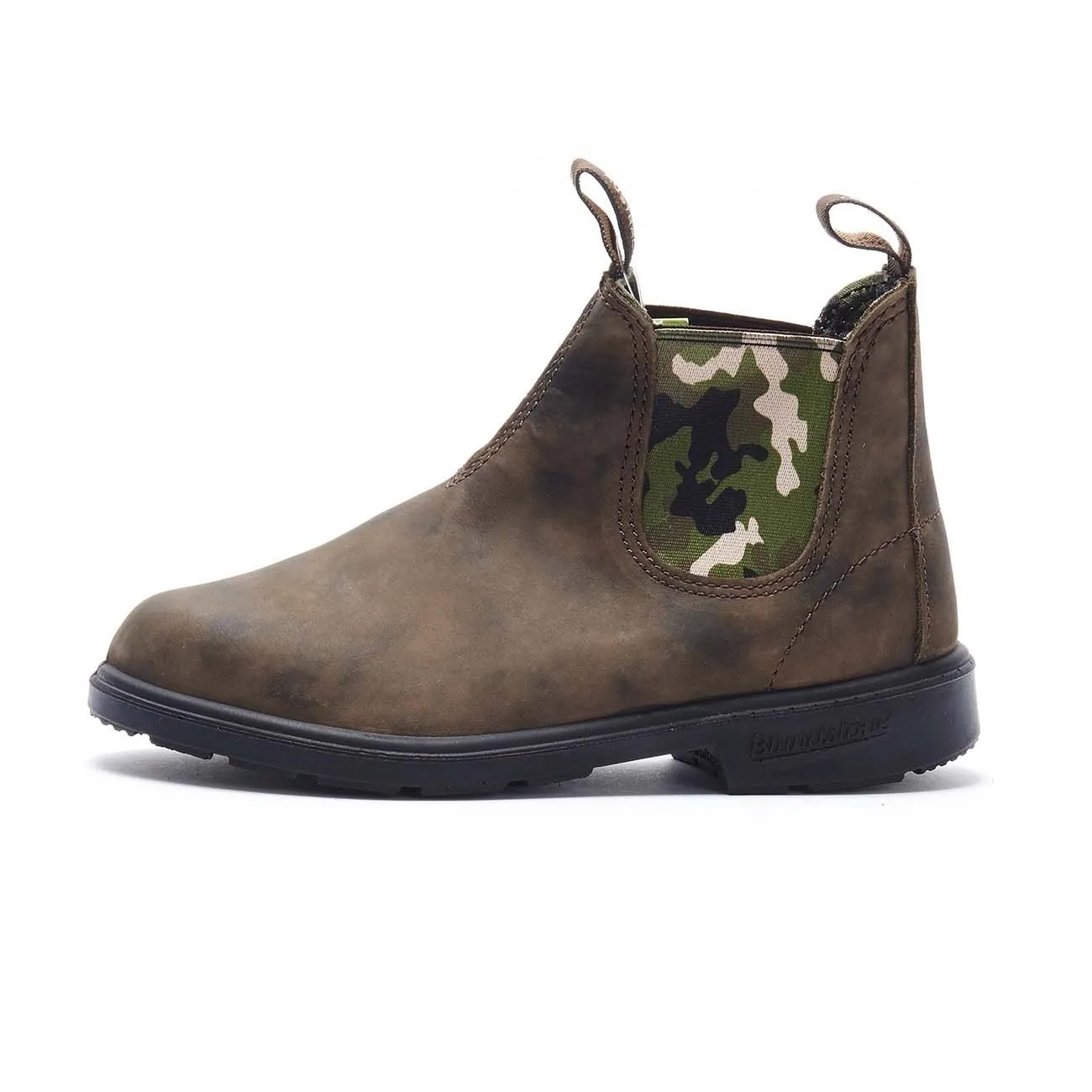 EL SIDE BOOT RUSTIC Bambino Brown camouflage