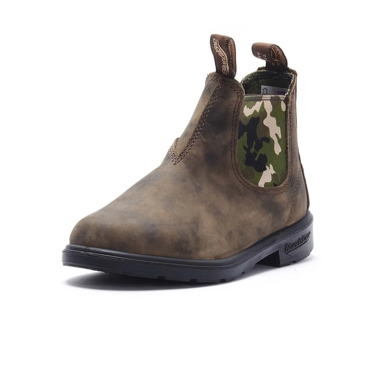 EL SIDE BOOT RUSTIC Bambino Brown camouflage