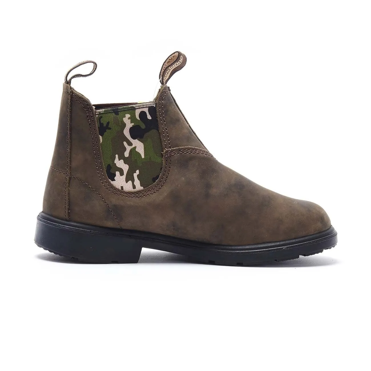 EL SIDE BOOT RUSTIC Bambino Brown camouflage