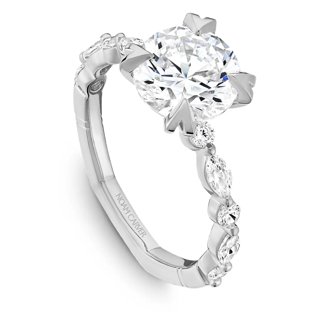 Fancy Diamond Engagement Ring