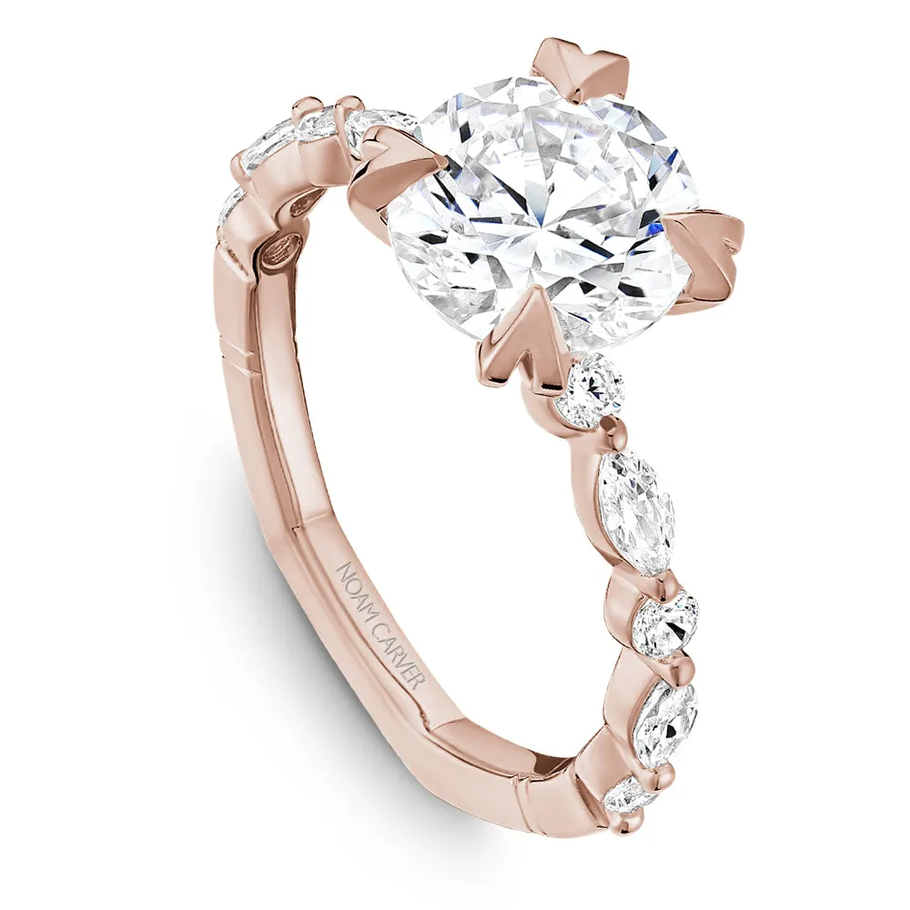 Fancy Diamond Engagement Ring