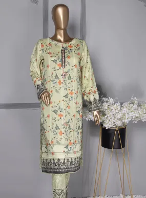 Floral Vibes By HZ Textile Co-Ords Printed Lawn 2 Piece Unstitched Suit HZU24FVV3 FVC-1003