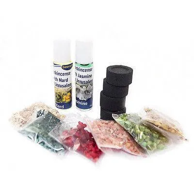 Fragrances Blessing Set from Holy Land Anointing oils & Frankincenses 9 pcs