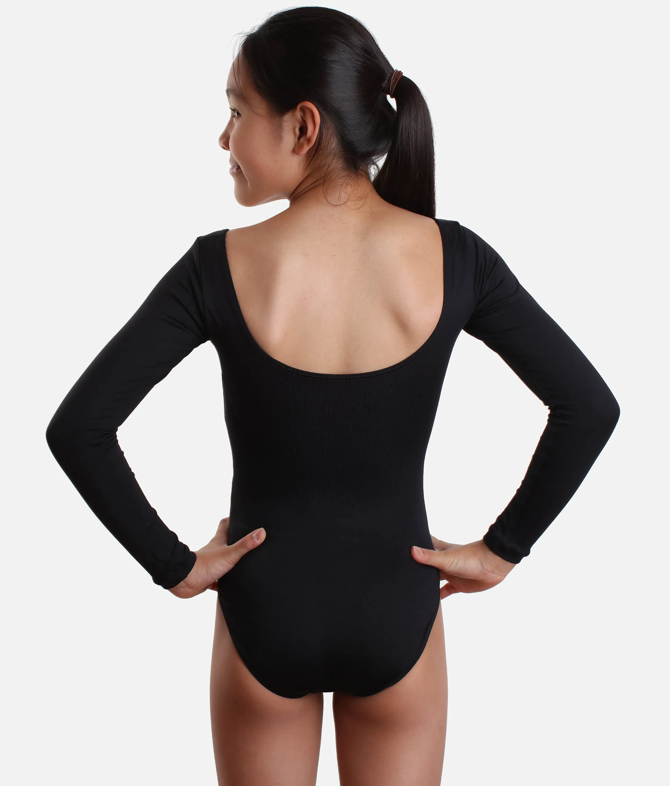 Girls Long Sleeve Dance Leotard - SL15