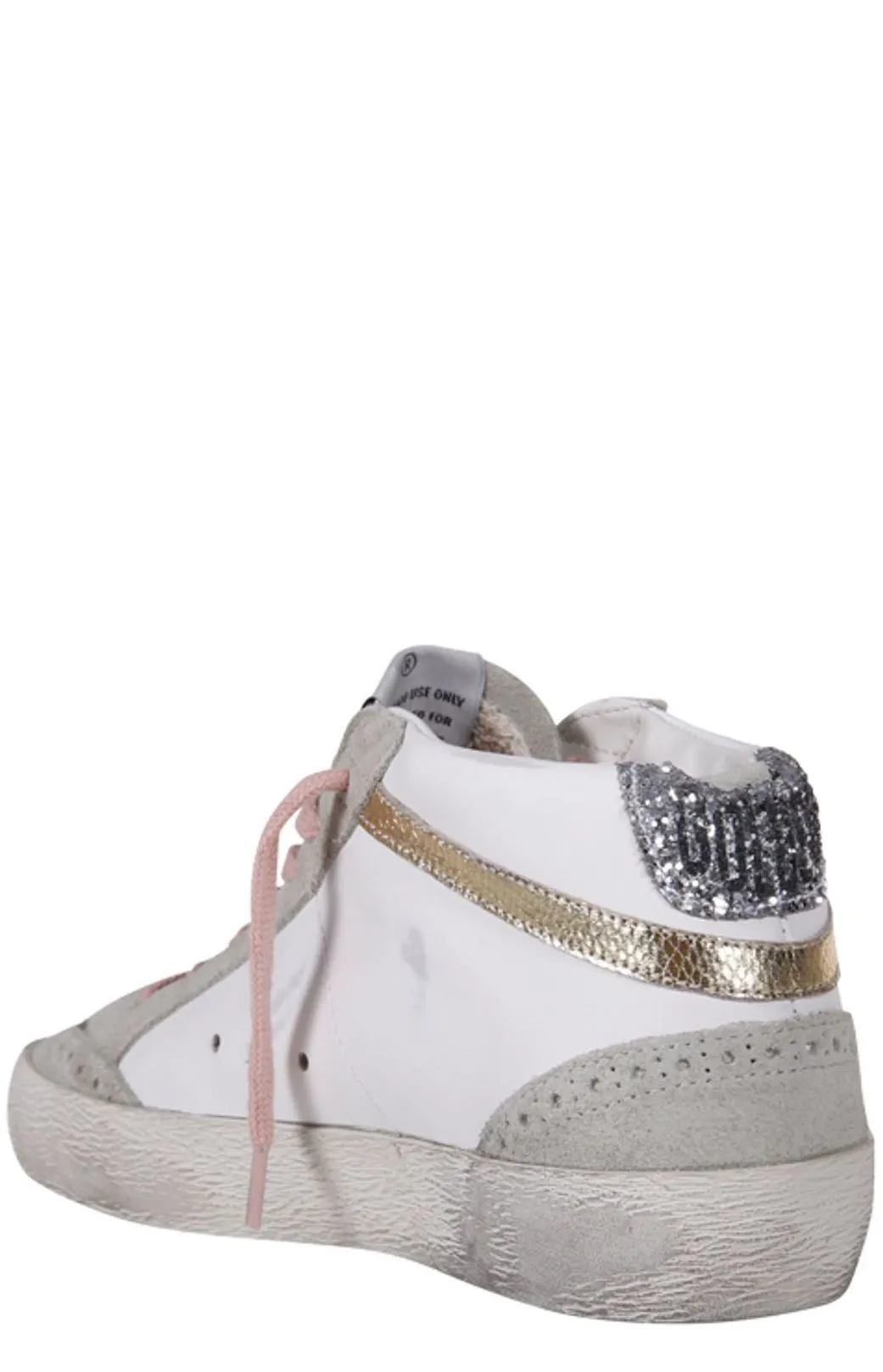 Golden Goose Deluxe Brand Logo Patch Lace-Up Sneakers