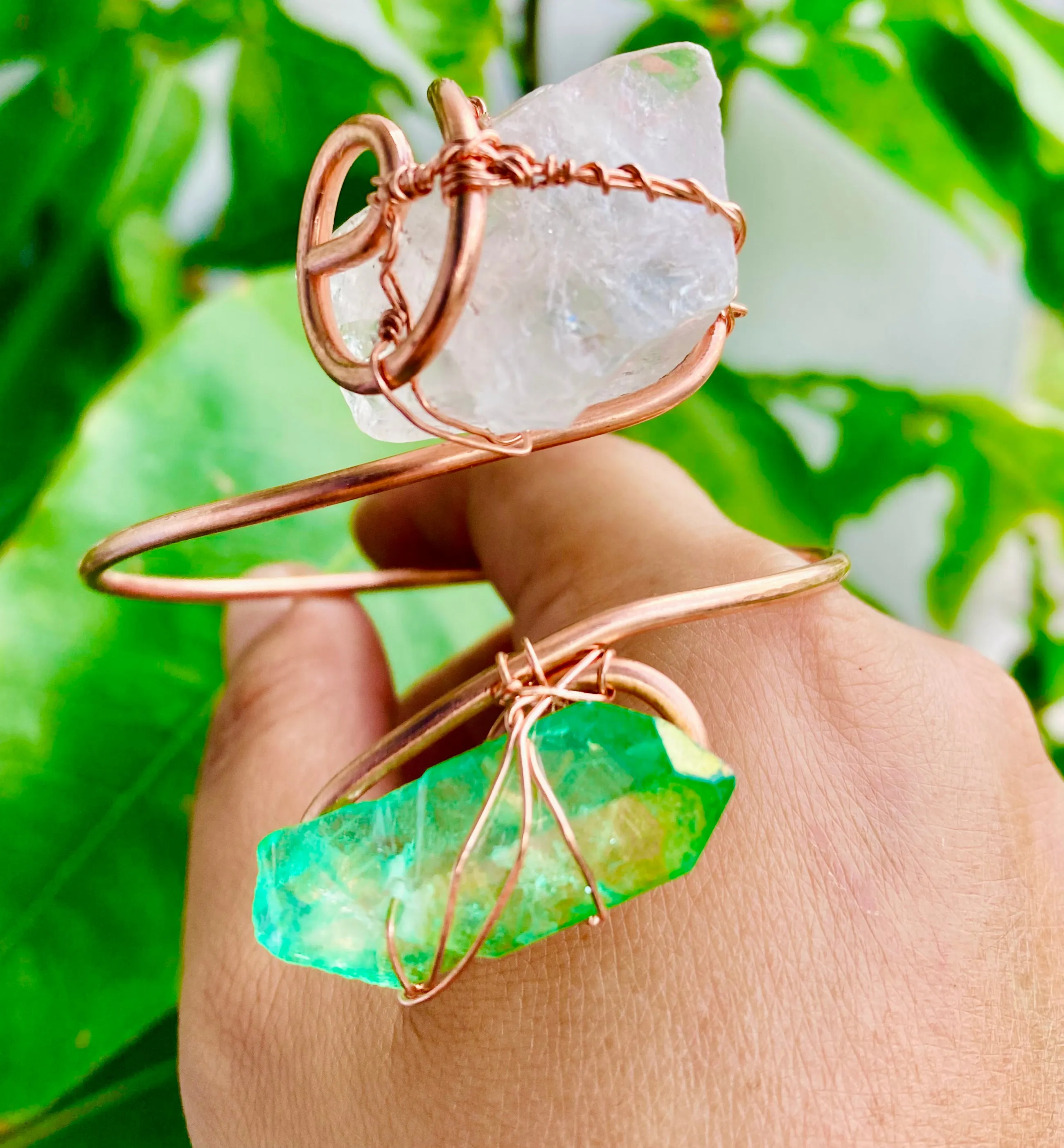 Green Aura Cuff