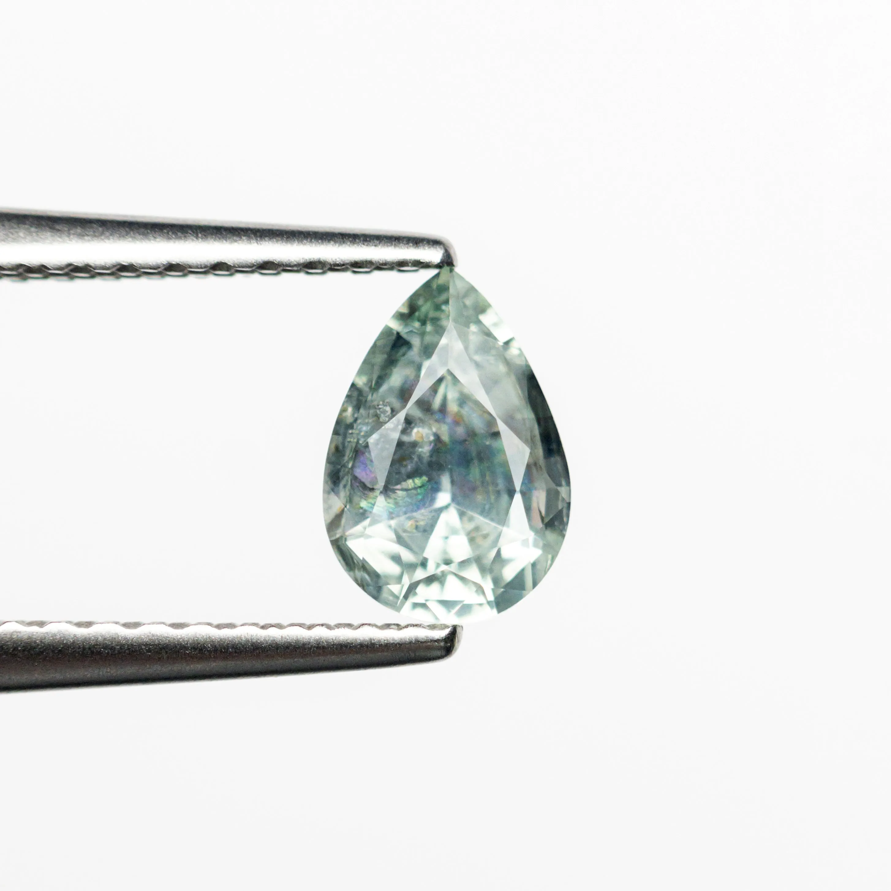 Green Brilliant Sapphire - 0.68ct Pear