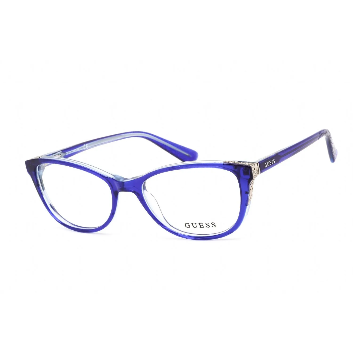 Guess GU2589 Eyeglasses Blue / Clear Lens