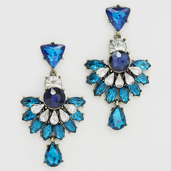 iLLASPARKZ Pave Flamenco Earrings