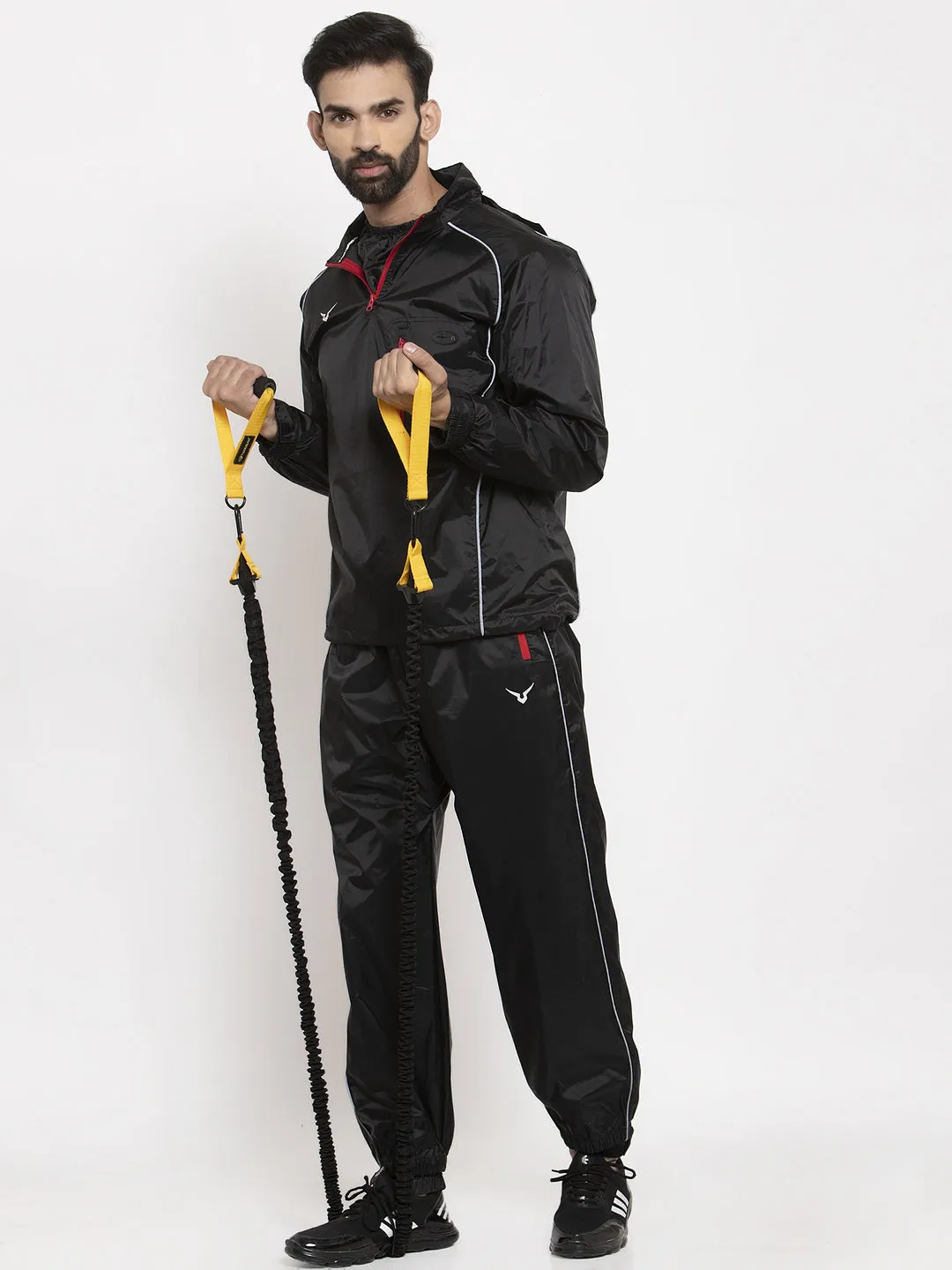 Invincible Men's Platinum Nylon Sauna Suit