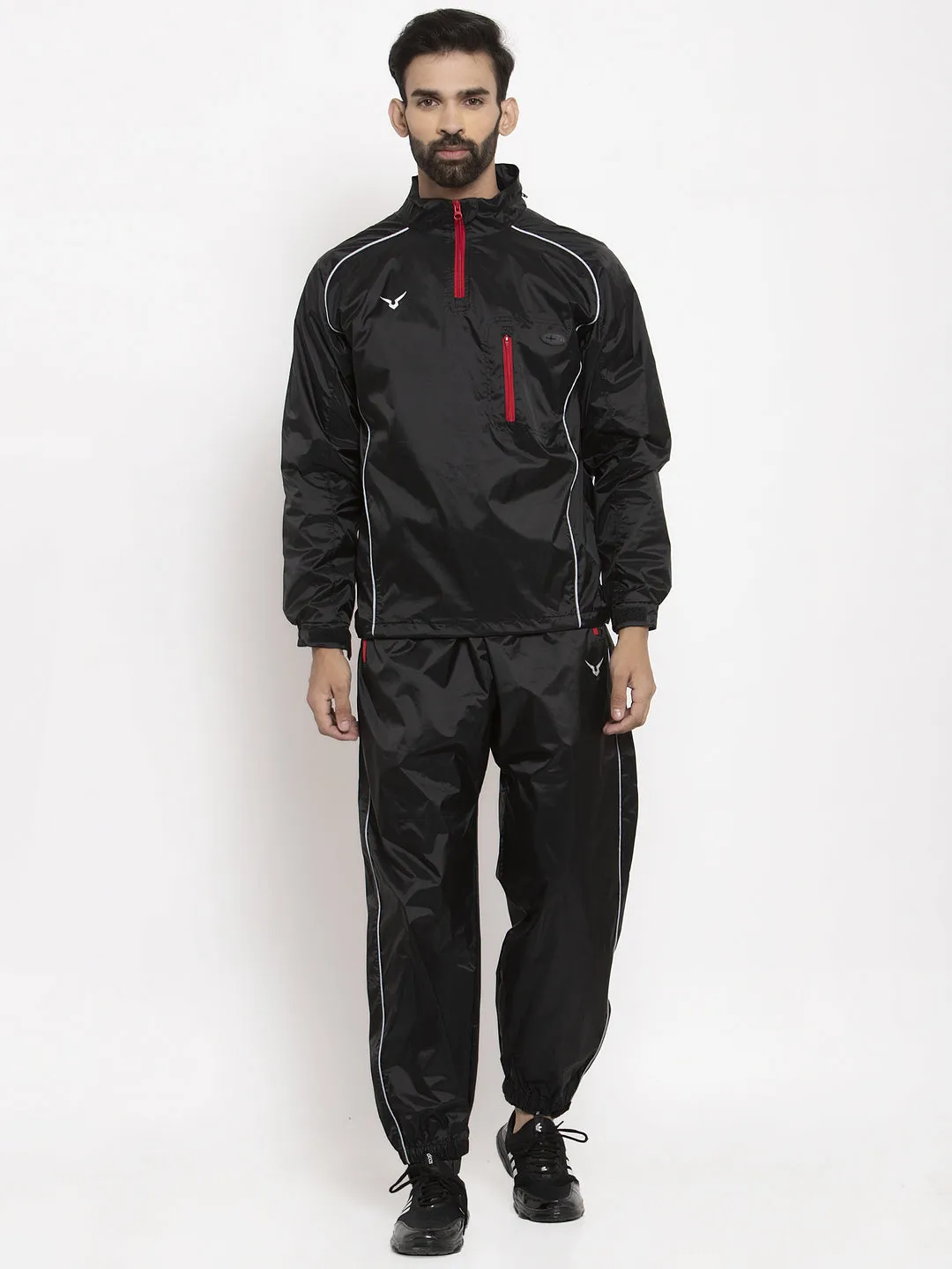 Invincible Men's Platinum Nylon Sauna Suit