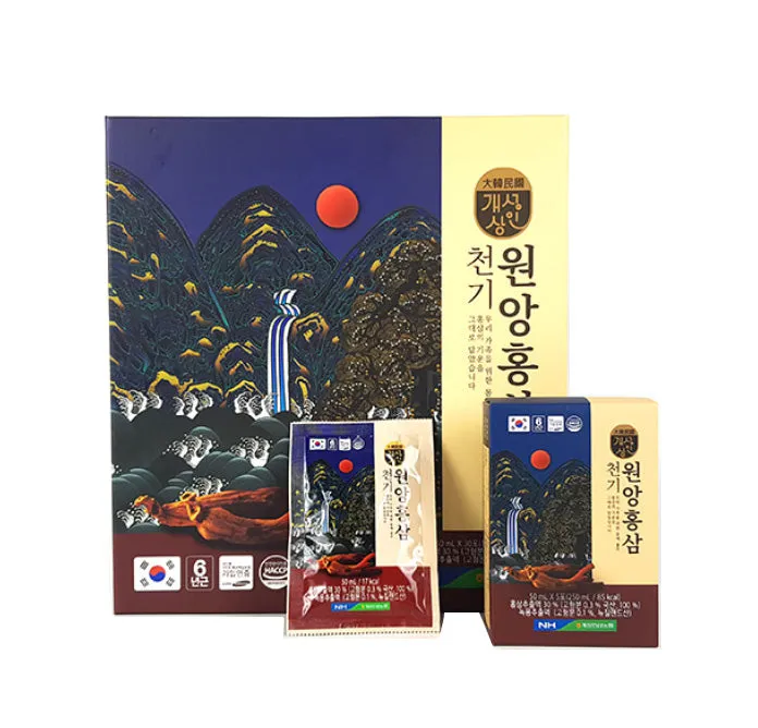 Kaesong Merchant Red Ginseng Extract 30pcs Health Supplements Blood Circulation Immunity Gifts Fatigue Vitality Deer Antlers Dri