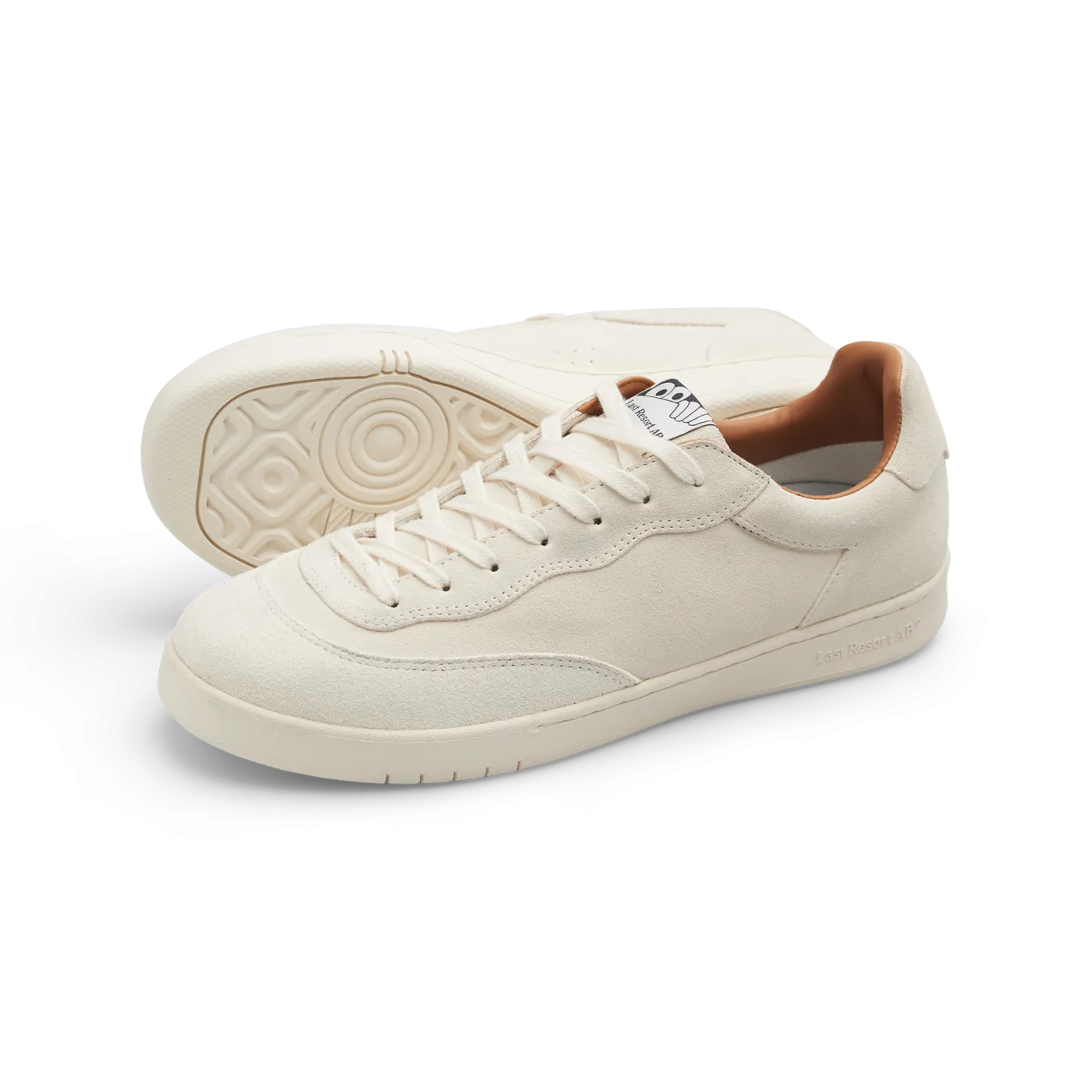 Last Resort AB CM001 Low Suede White/White